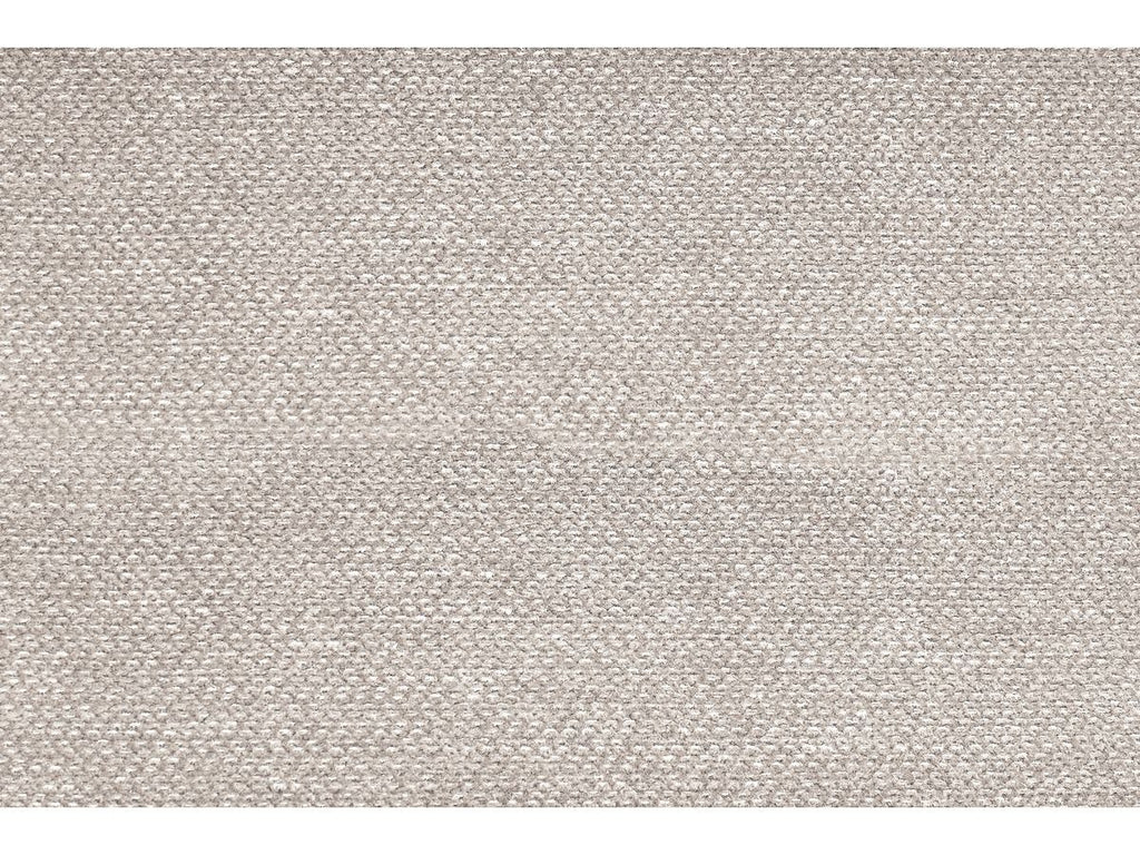 Canapé d'angle fixe modulable MEGEVE tissu chiné avec 1 chauffeuse et 1 pouf