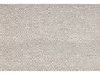 Canapé d'angle fixe modulable MEGEVE tissu chiné avec 1 chauffeuse et 1 pouf