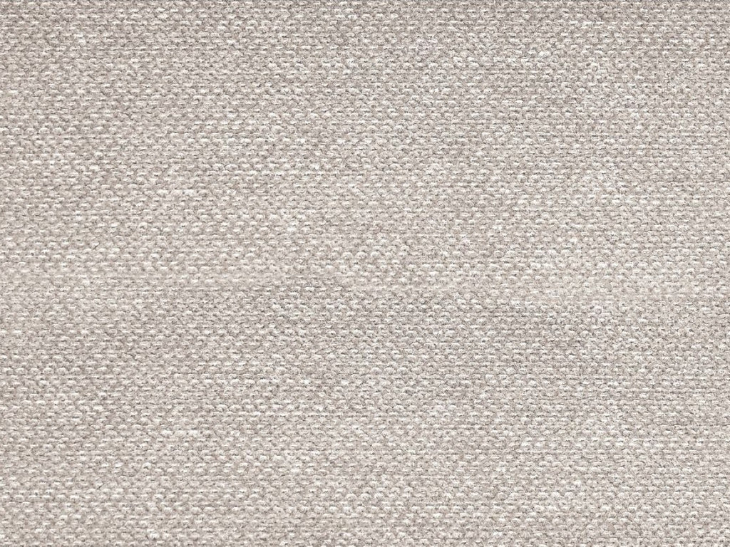 Canapé d'angle fixe modulable MEGEVE tissu chiné avec pouf