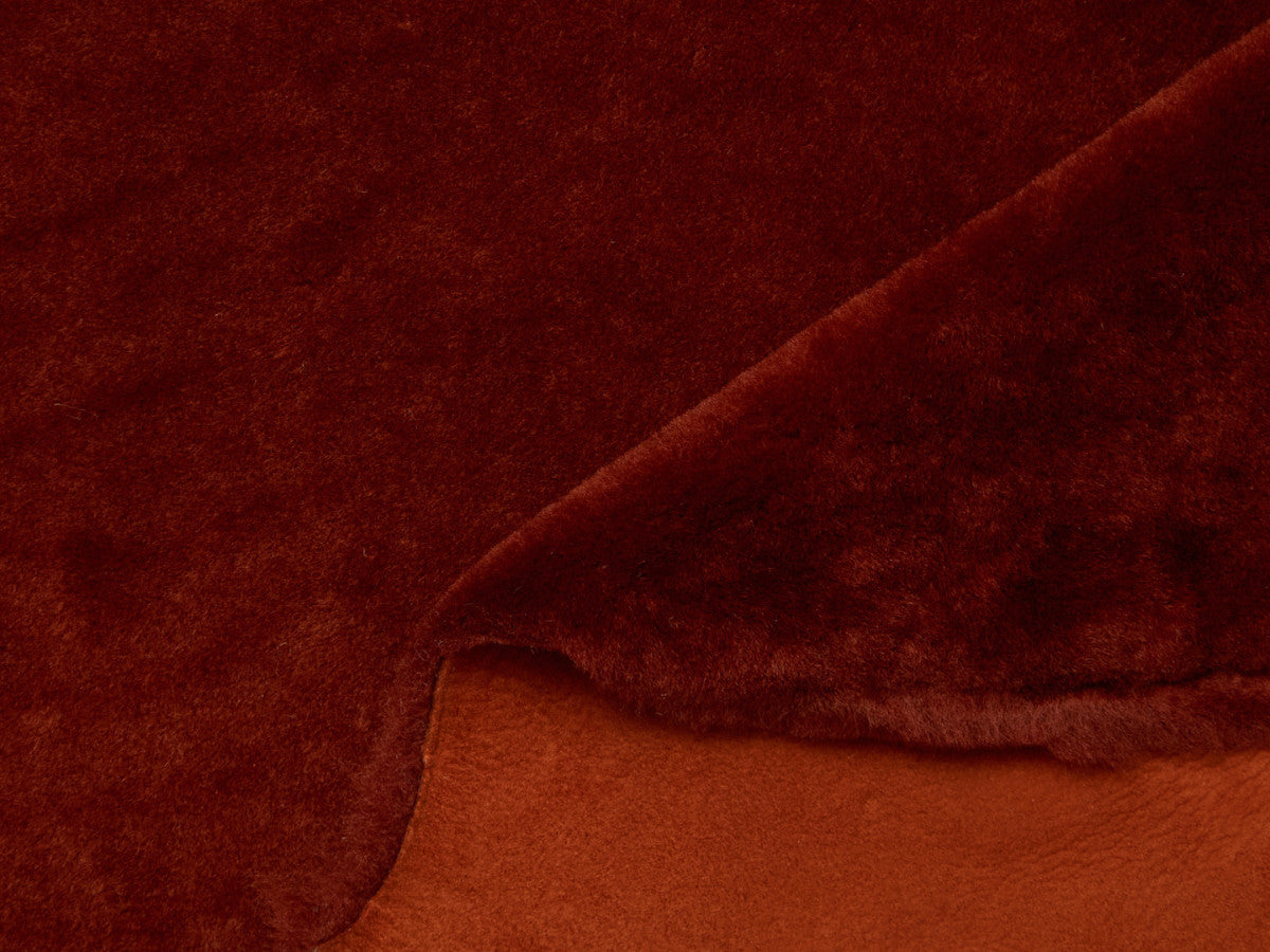 Canapé d'angle L convertible coffre EVEREST coussins en peau lainée