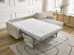 Canapé d'angle réversible convertible NOUVEAU COCOONE ouverture express tissu texturé