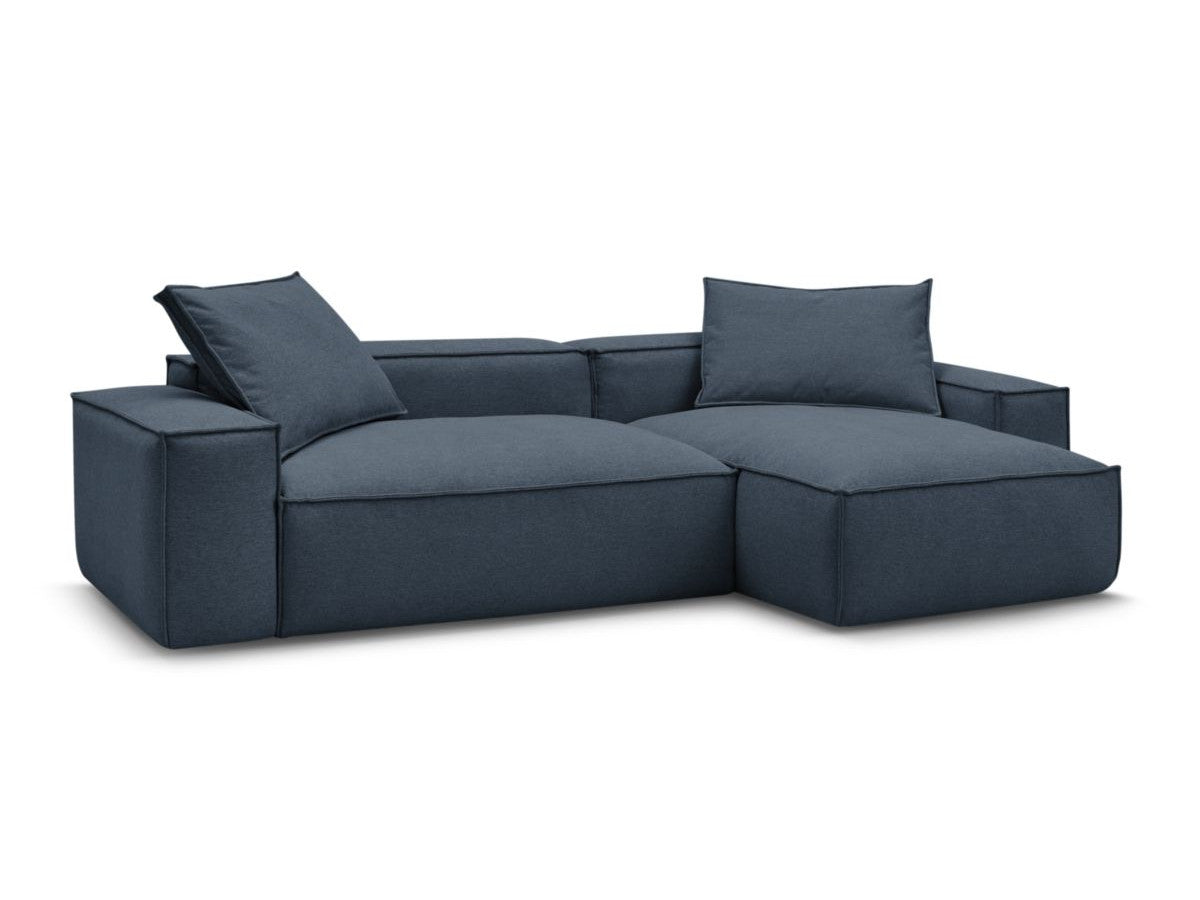 Canapé d'angle réversible ultra moelleux BOHEME tissu chiné