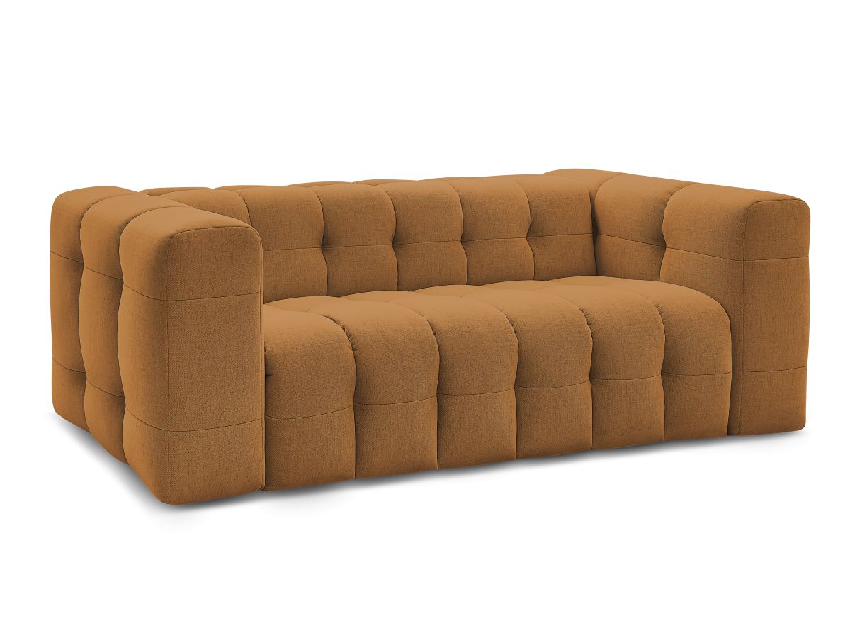 Canapé droit convertible ouverture express 3 places CLOUD tissu lisse