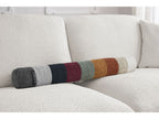 Canapé droit convertible CEZANNE ouverture express tissu bouclette