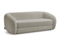 Canapé droit convertible déplimousse NEYO tissu bouclette