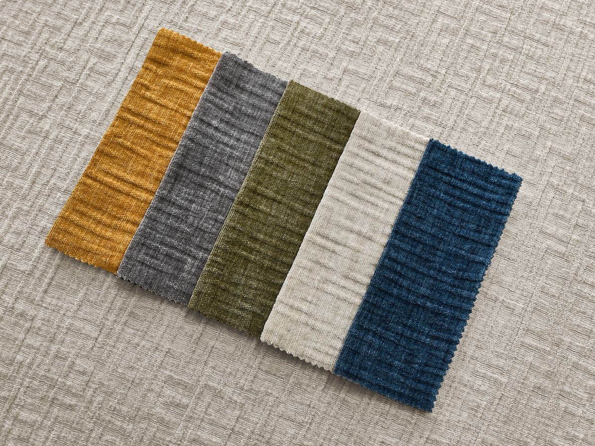 Canapé droit convertible HUGO ouverture express tissu texturé