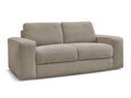 Canapé droit convertible IBIZA ouverture express tissu texturé