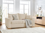 Canapé droit convertible ouverture express AUGUSTIN tissu bouclette