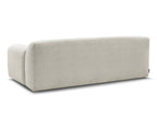 Canapé droit fixe 3 places MELISSE tissu chiné