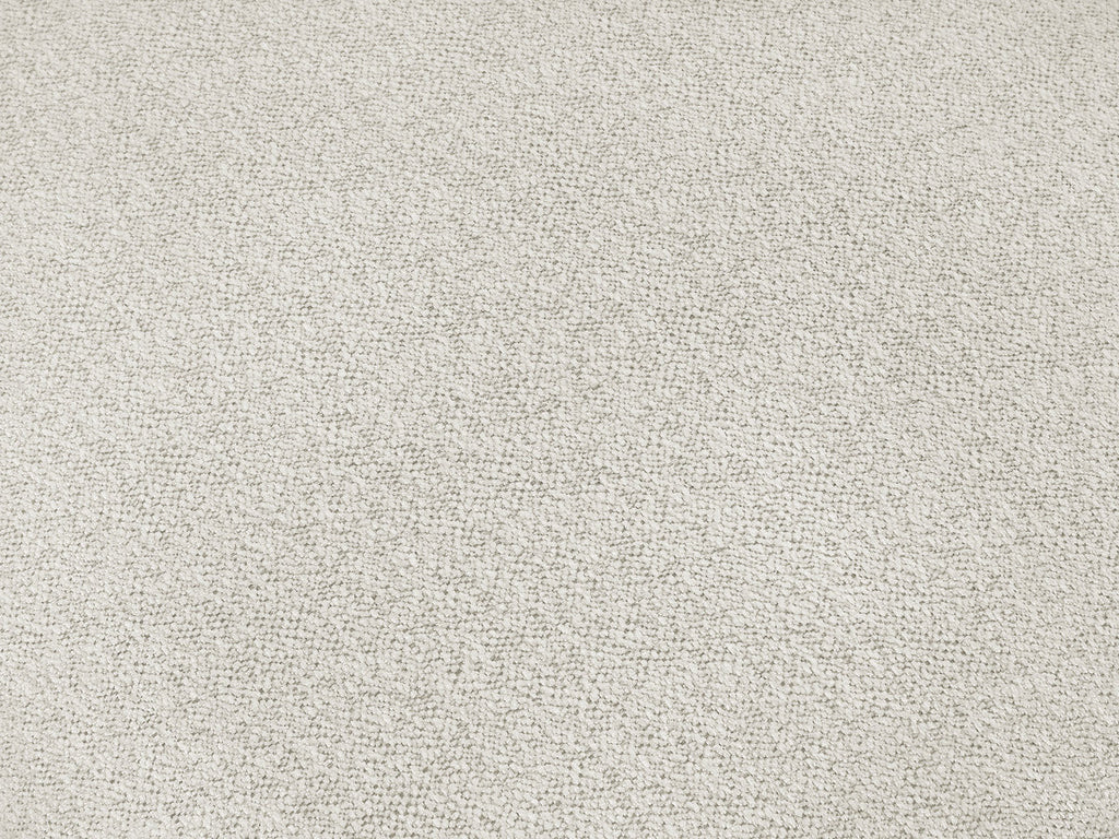Canapé droit fixe modulable VOLTAIRE tissu chiné avec pouf