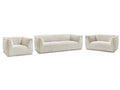 Ensemble canapé droit fixe 3 + 2 places + fauteuil GIORGIA velours côtelé